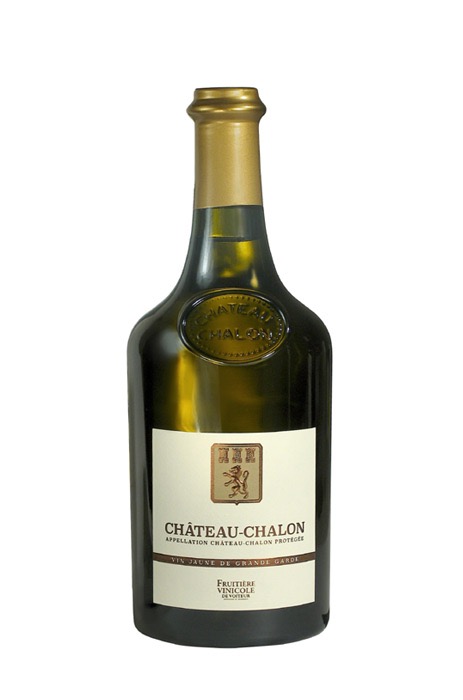 Vin Jaune in der Clavelin-Flasche und die Weine von Paket 2